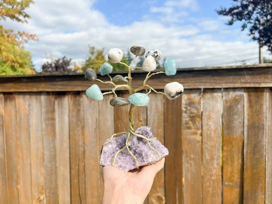 Aquarius Crystal Tree