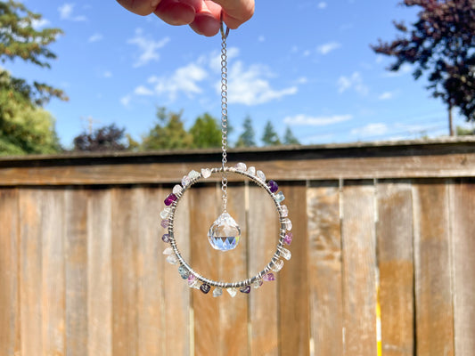 Fluorite Sun Catcher