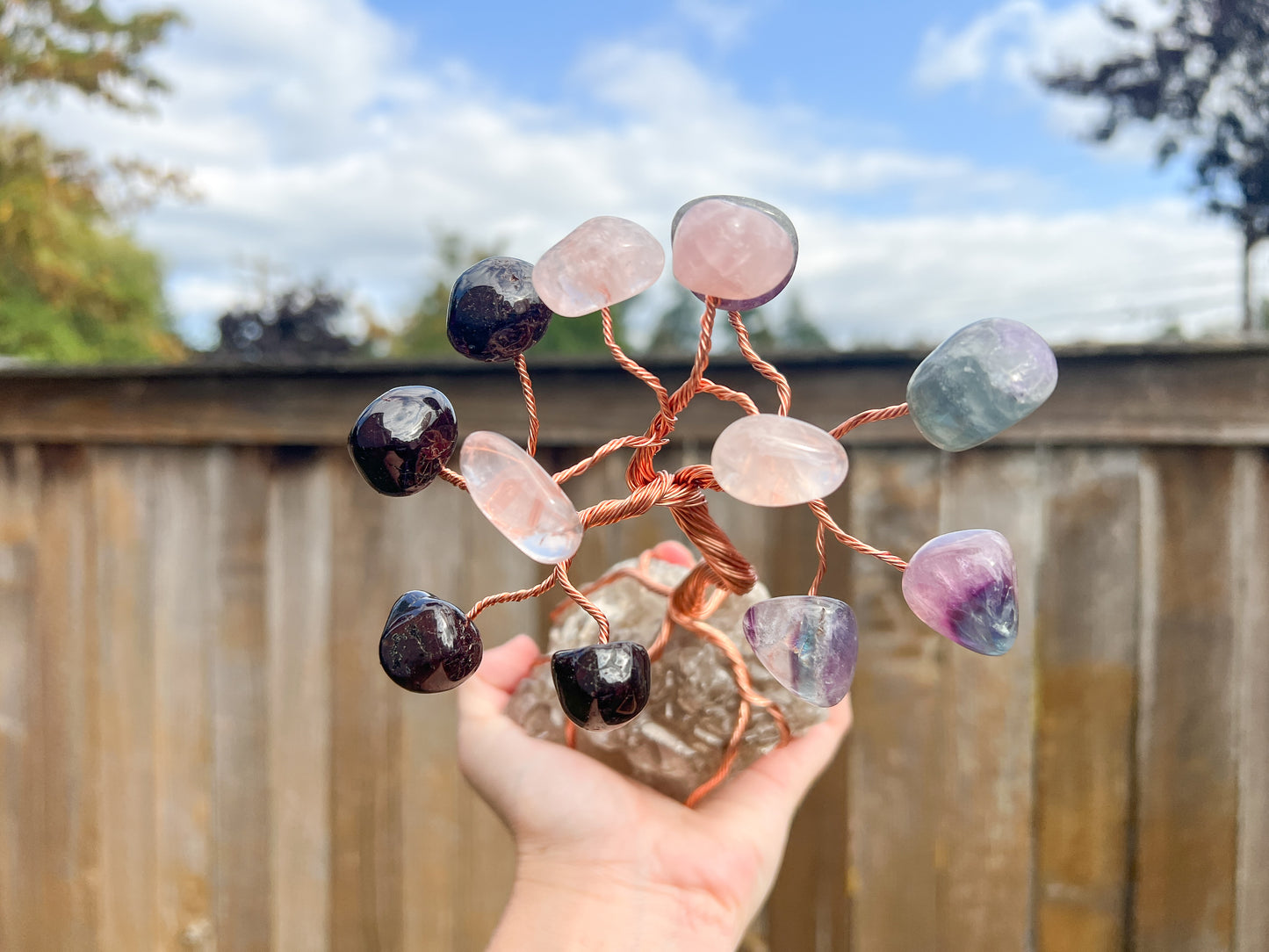 Capricorn Crystal Tree