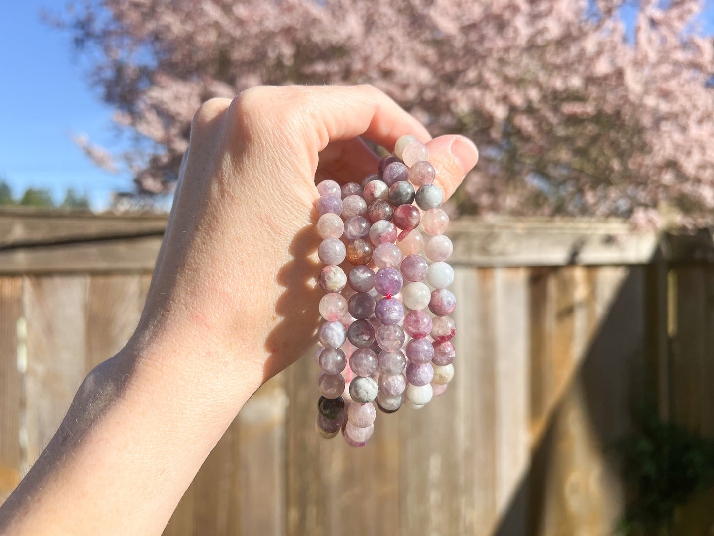 Unicorn Stone Crystal Beaded Bracelet