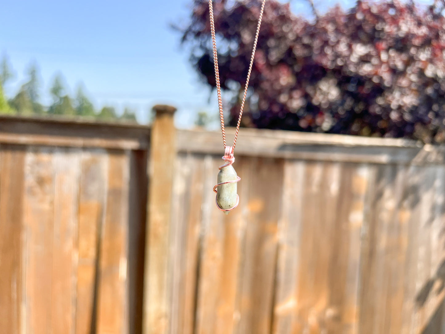 Labradorite Double Terminated Necklace