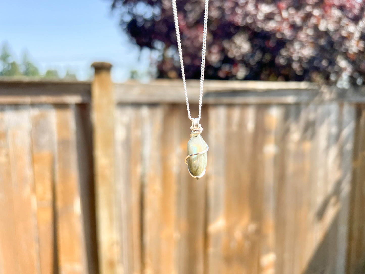 Labradorite Double Terminated Necklace