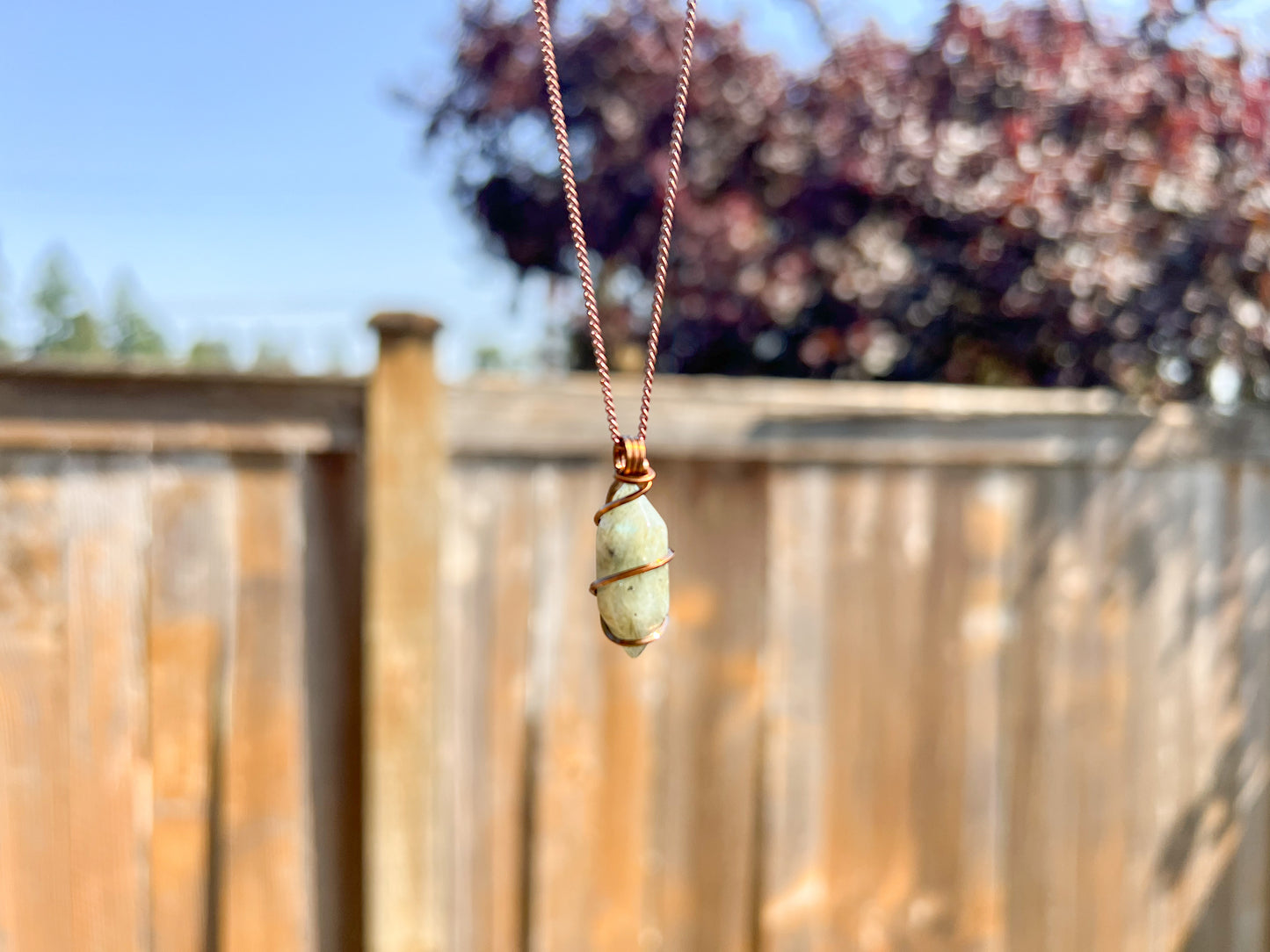 Labradorite Double Terminated Necklace
