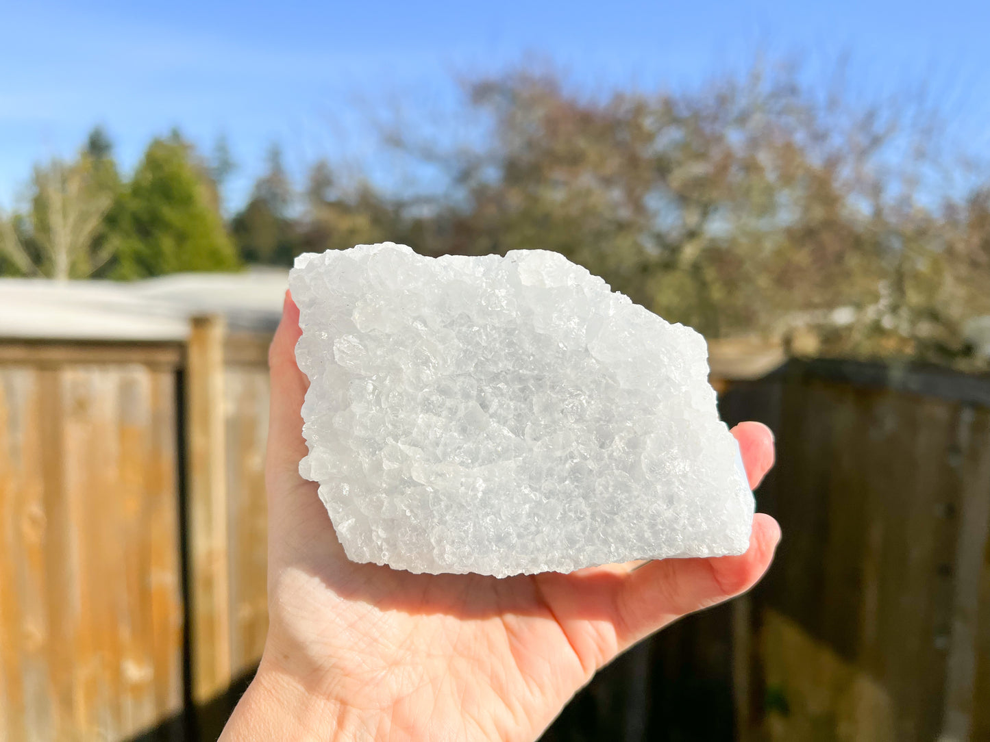 Blue Lace Agate Raw Crystal