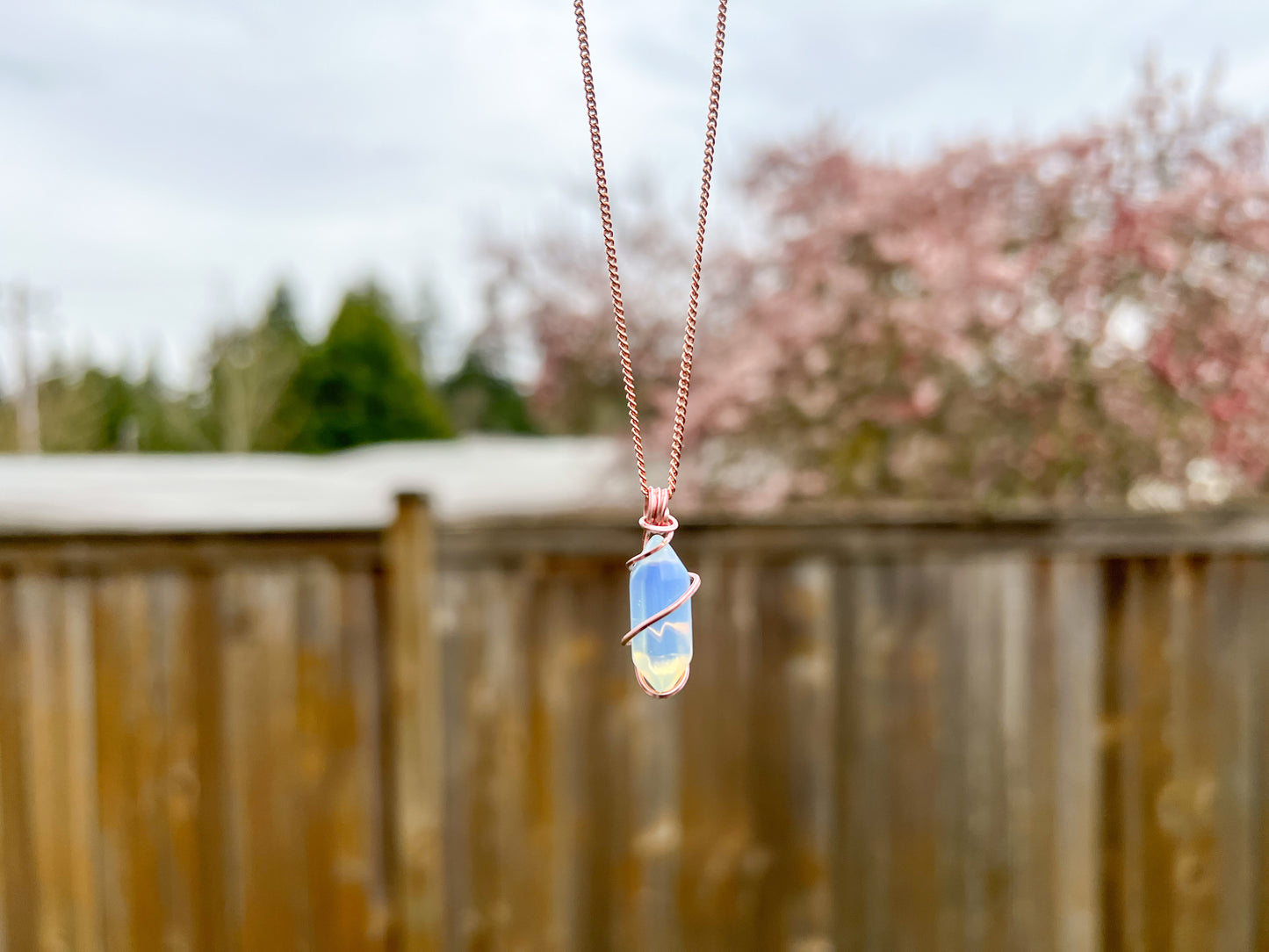 Opalite Double Terminated Necklace