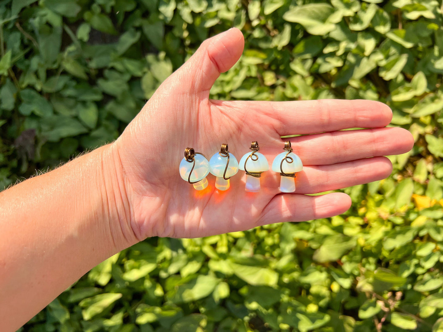 Opalite Mushroom Necklace