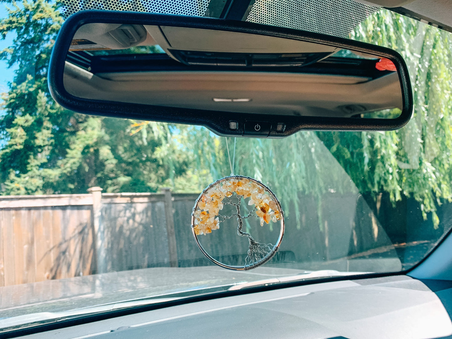 Citrine Tree of Life Ornament