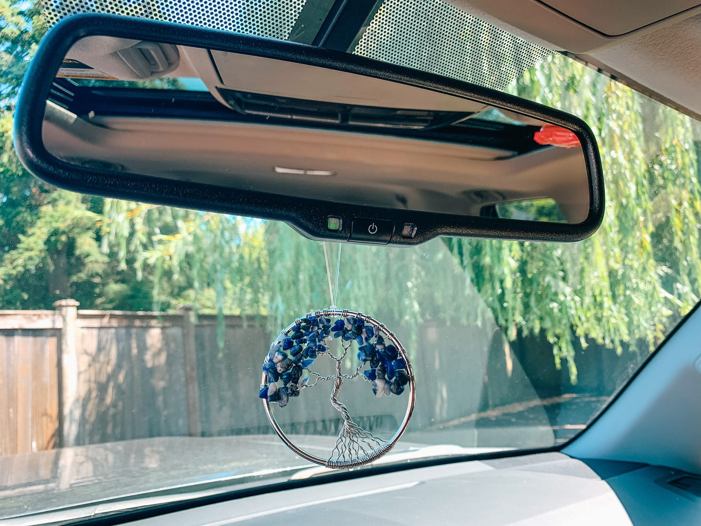 Sodalite Tree of Life Ornament