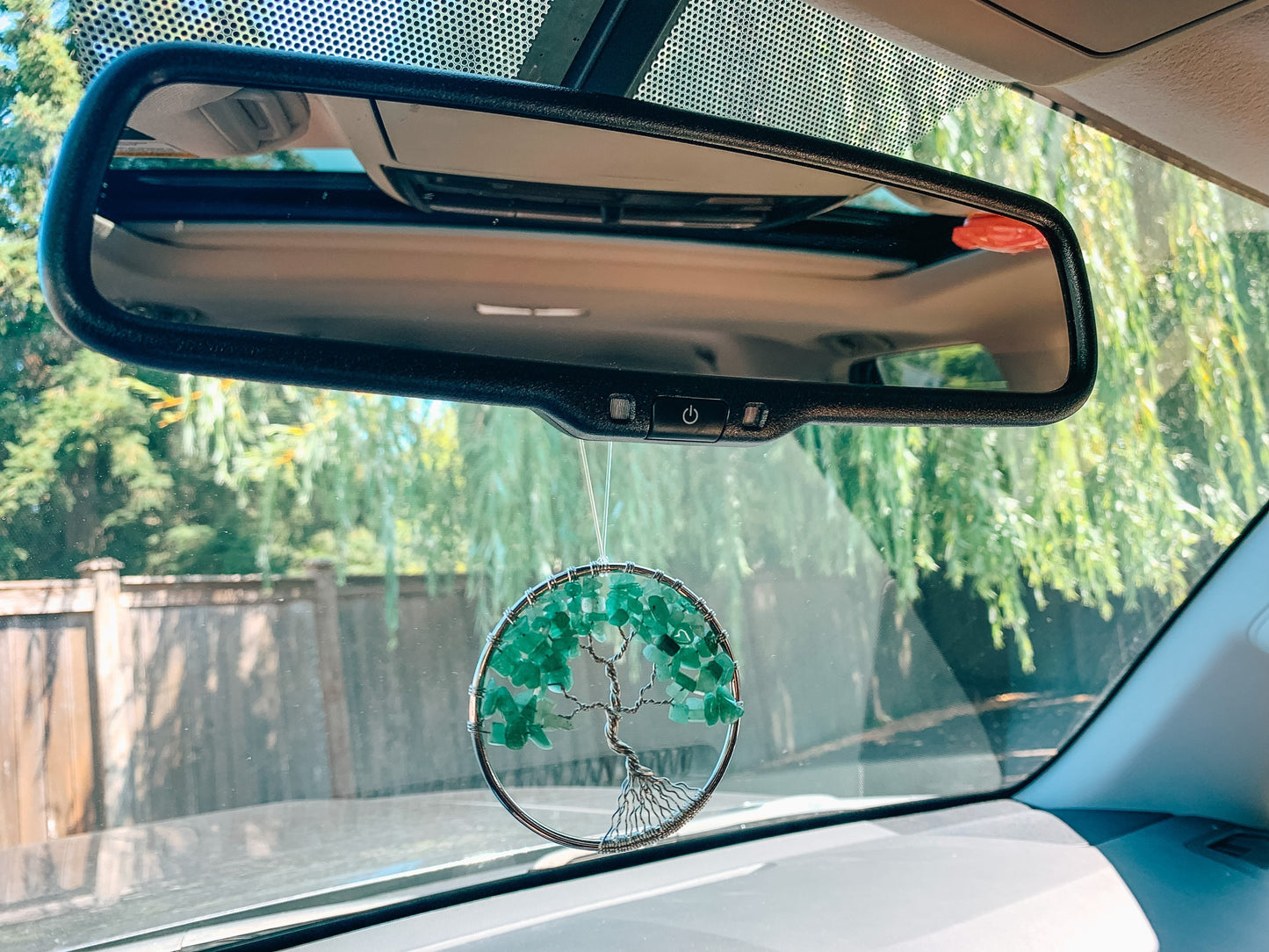 Green Aventurine Tree of Life Ornament