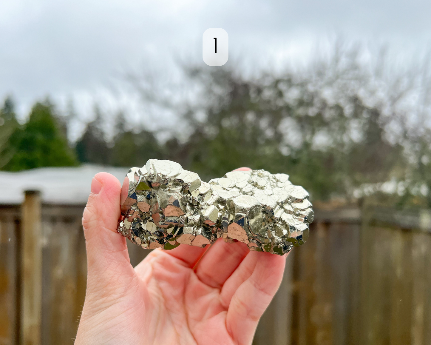 Custom Crystal Tree with Pyrite Crystal Base