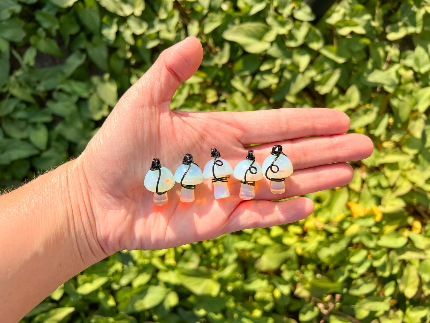 Opalite Mushroom Necklace