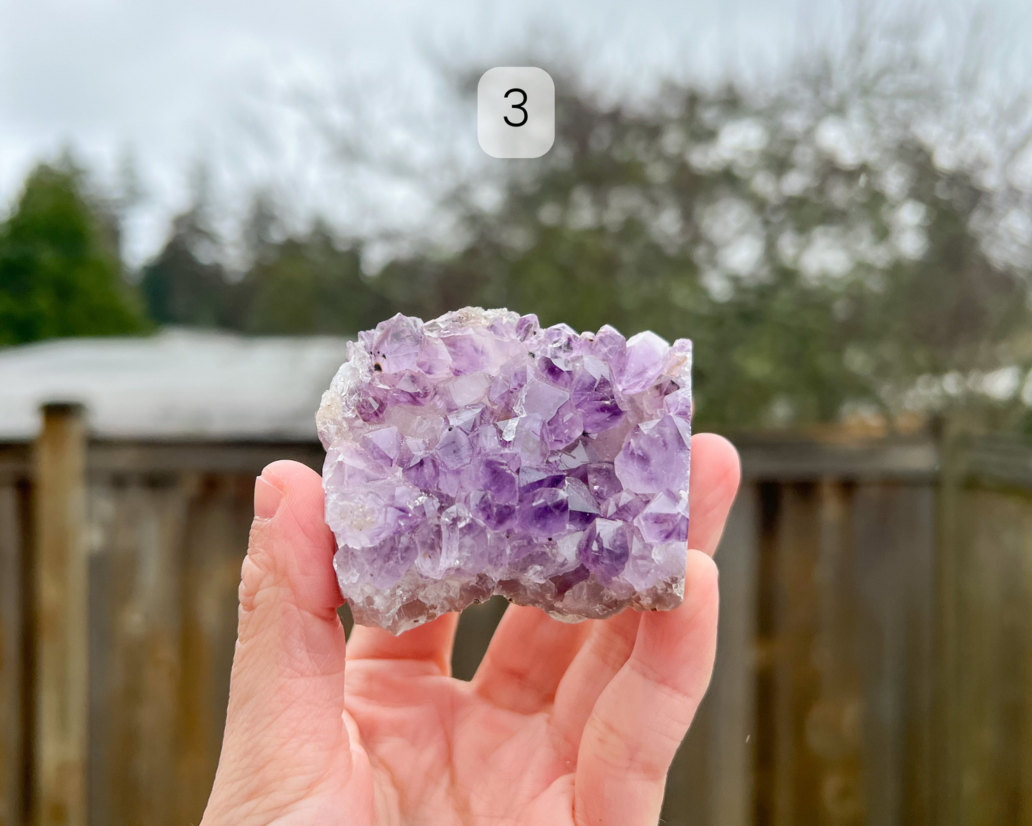 Custom Crystal Tree with Amethyst Crystal Base