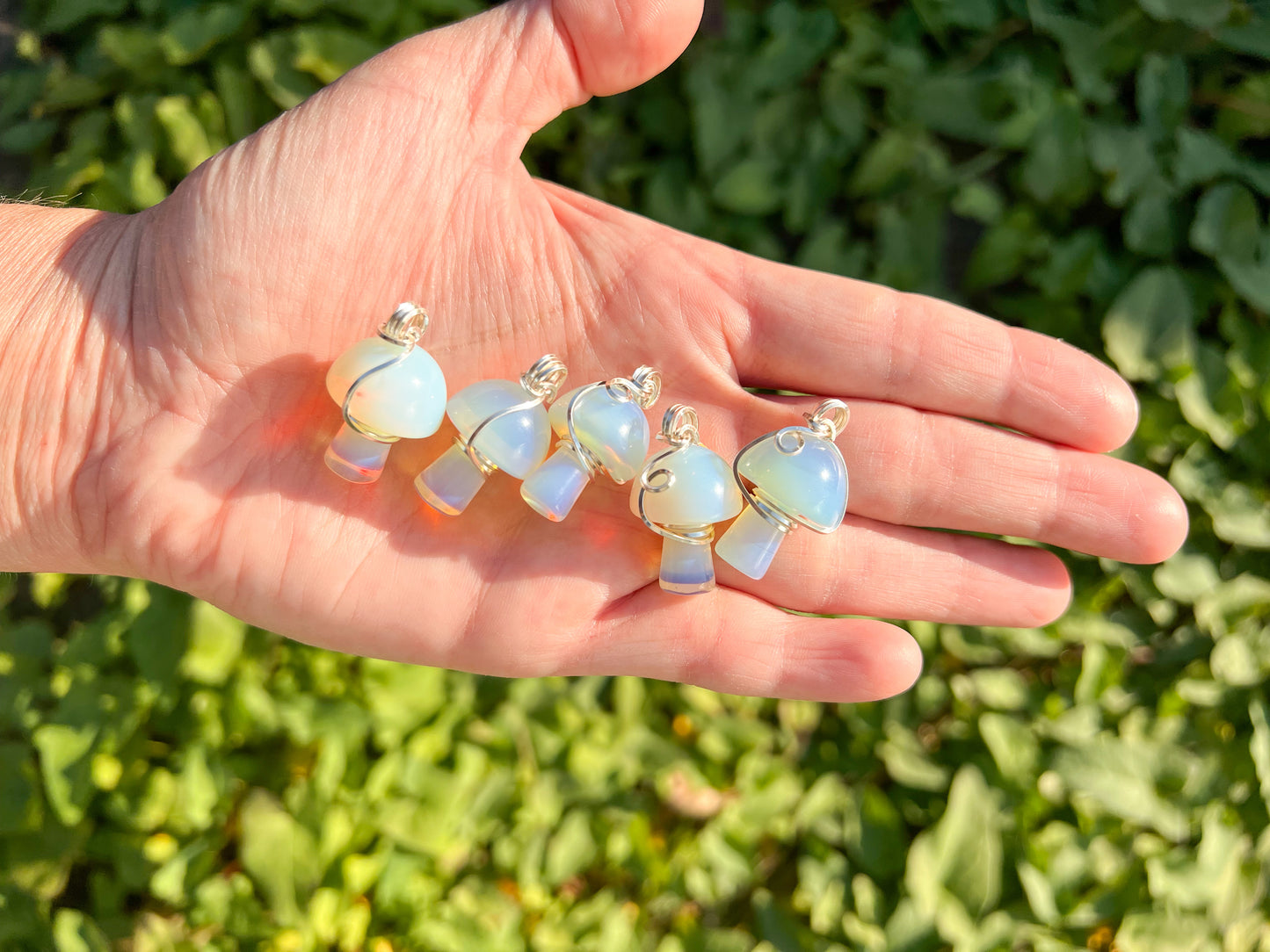 Opalite Mushroom Necklace