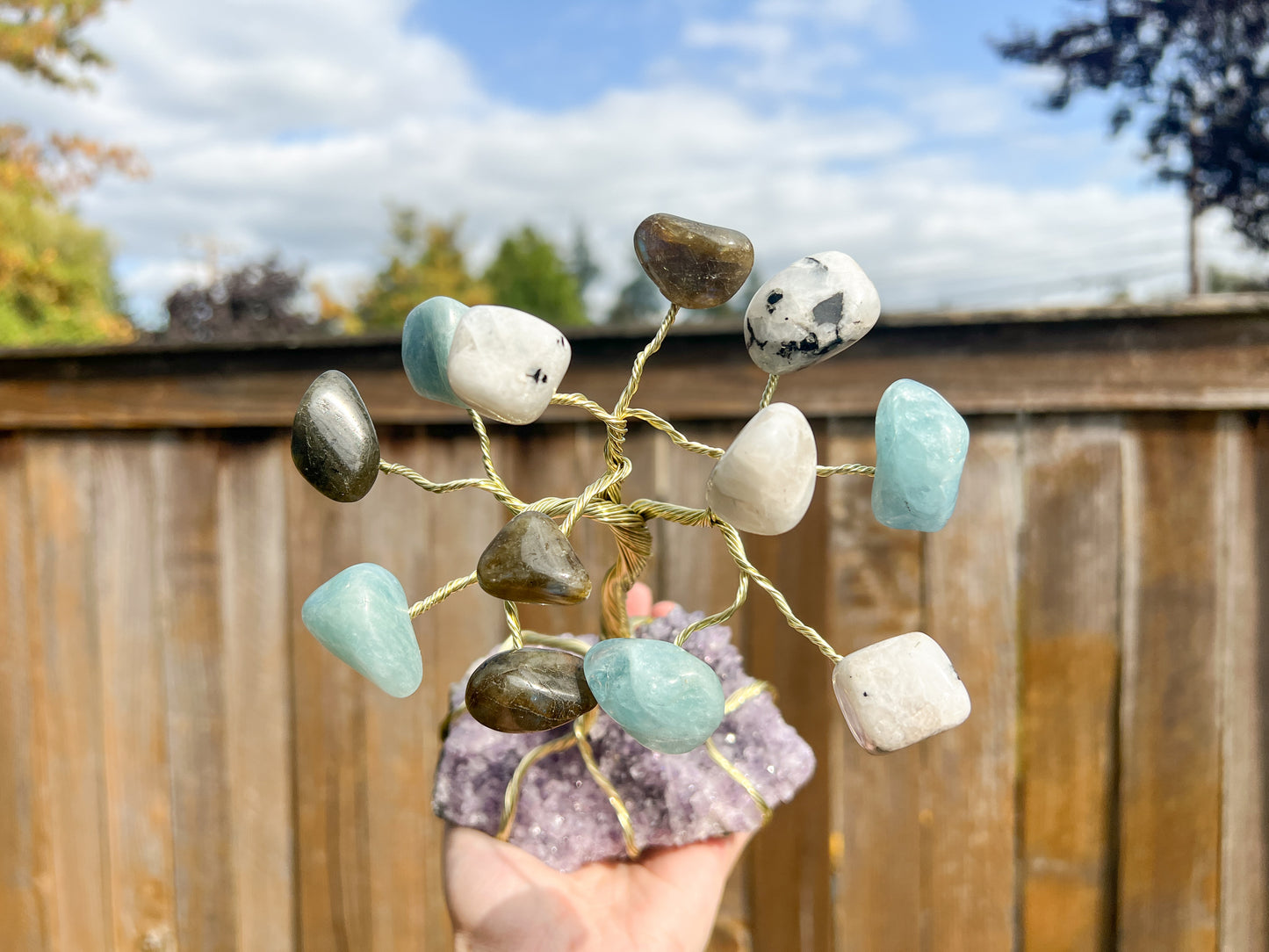 Aquarius Crystal Tree