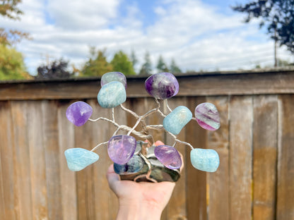 Pisces Crystal Tree