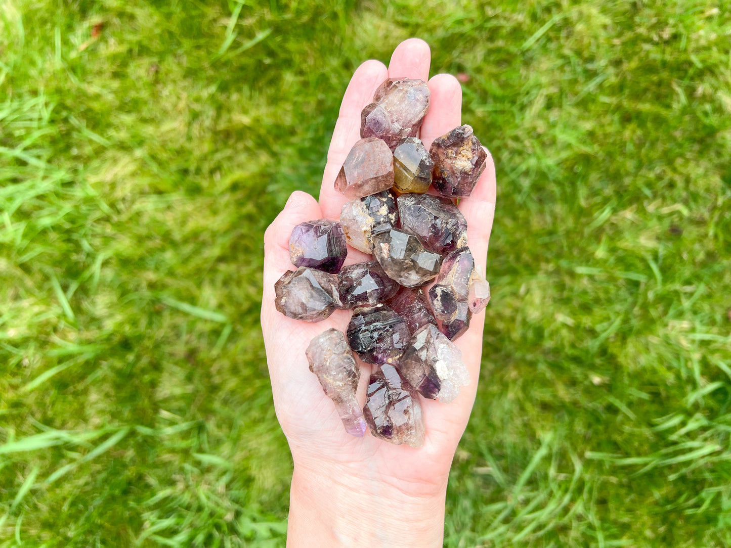 Smoky Amethyst Raw Point