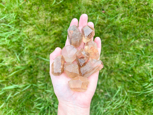 Natural Citrine Raw Point