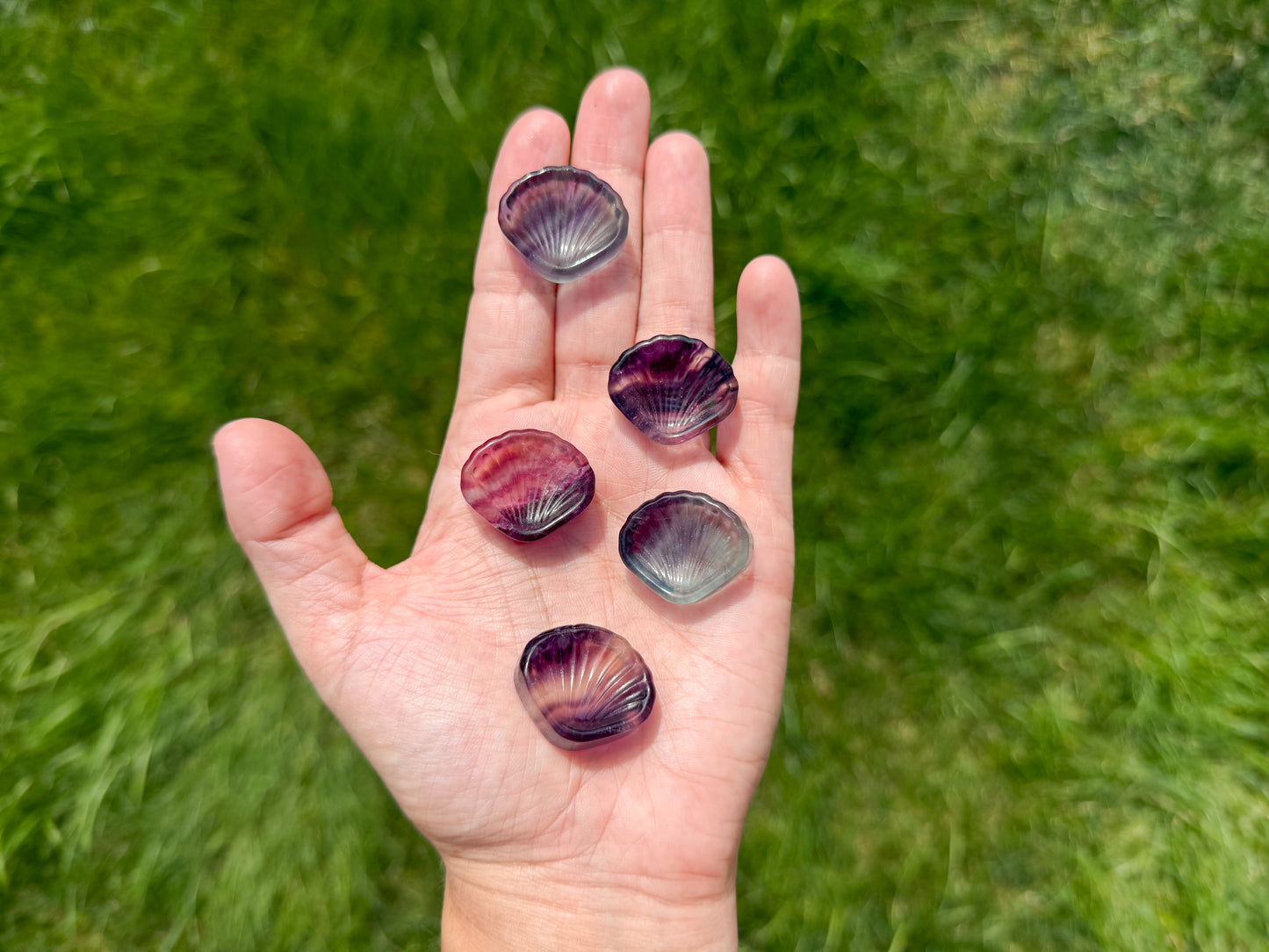 Fluorite Shell Carving