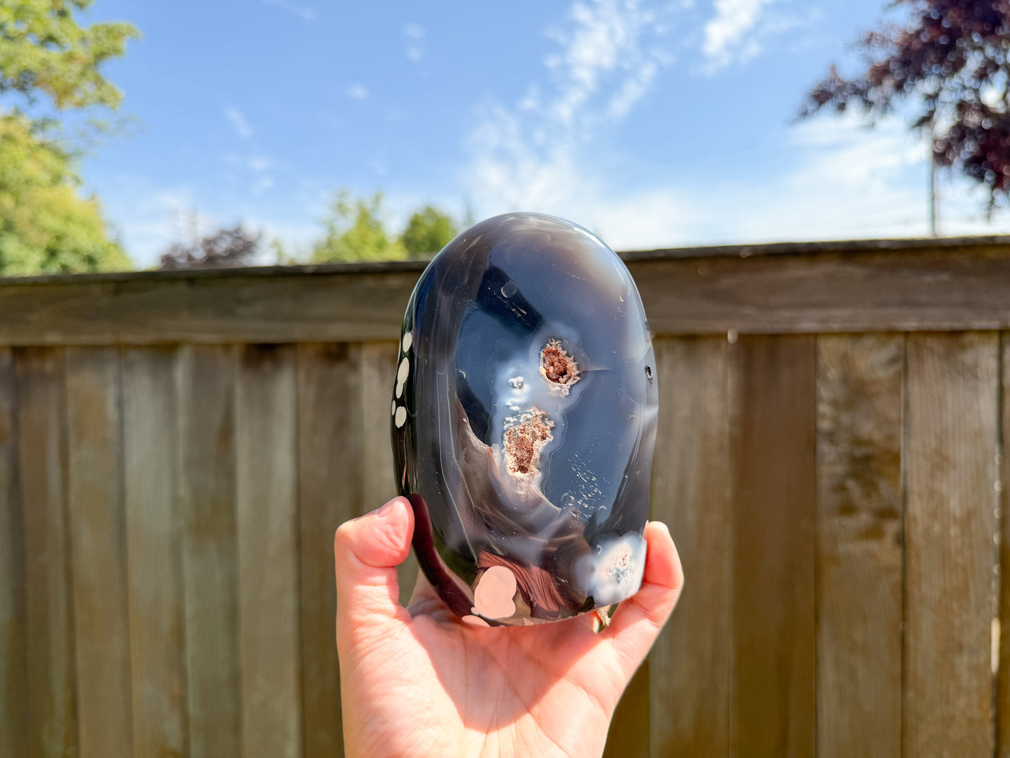 Orca Agate Freeform