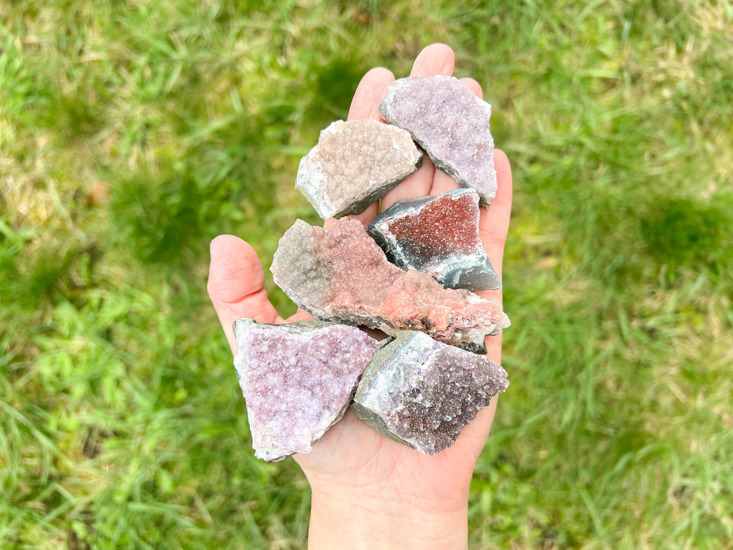 Rainbow Amethyst Raw Cluster