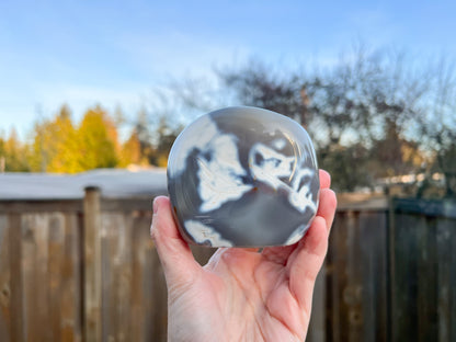 Orca Agate Freeform