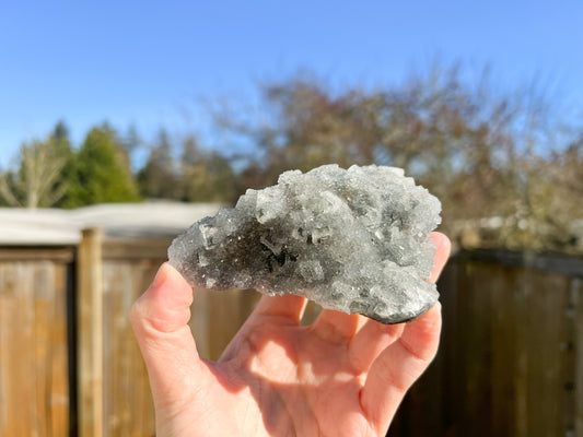 Sugar Fluorite Raw Crystal