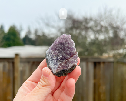 Rainbow Amethyst Raw Cluster