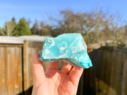 Druzy Chrysocolla Raw Crystal