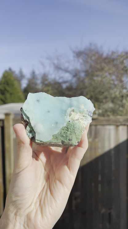 Druzy Chrysocolla Raw Crystal