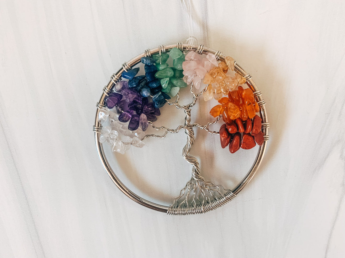 Rainbow Tree of Life Ornament