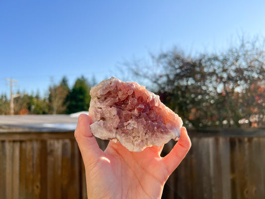 Pink Amethyst Geode