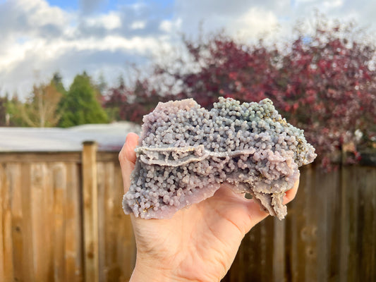 Grape Agate Cluster