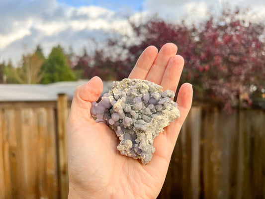 Grape Agate Cluster