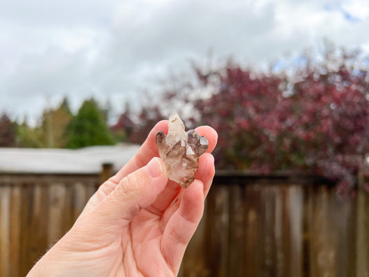 Natural Elestial Citrine Crystal