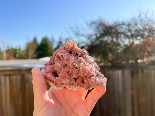 Pink Amethyst Geode